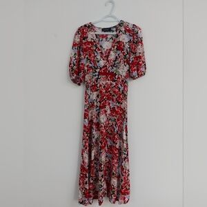 Mink Pink Floral Midi Dress
